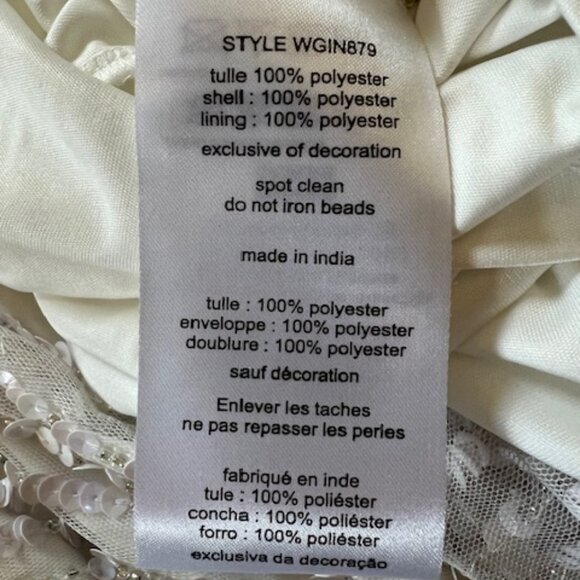 DB STUDIO Spaghetti Strap Sequin Blouson Jumpsuit Woman's Size 2 - Picture 15 of 16